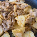 豚肉と長芋のキムチ炒め